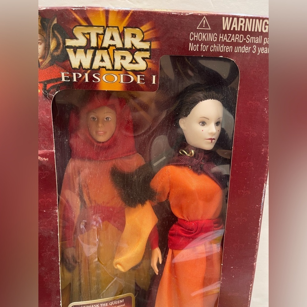 Star Wars Episode 1 Queen Amidala Collector New In Box VTG Y2K 90's Doll Lucas